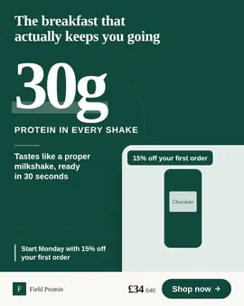Giant stat callout, shown with a sample brand